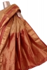 Traditional Contrast Wedding South Silk Saree